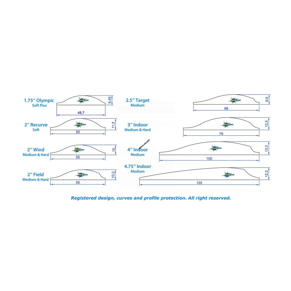 Gas Pro Spin Vanes - 2" Shield - Soft 11 Gas Pro Spin Vanes - 2" Shield - Soft - Image 9