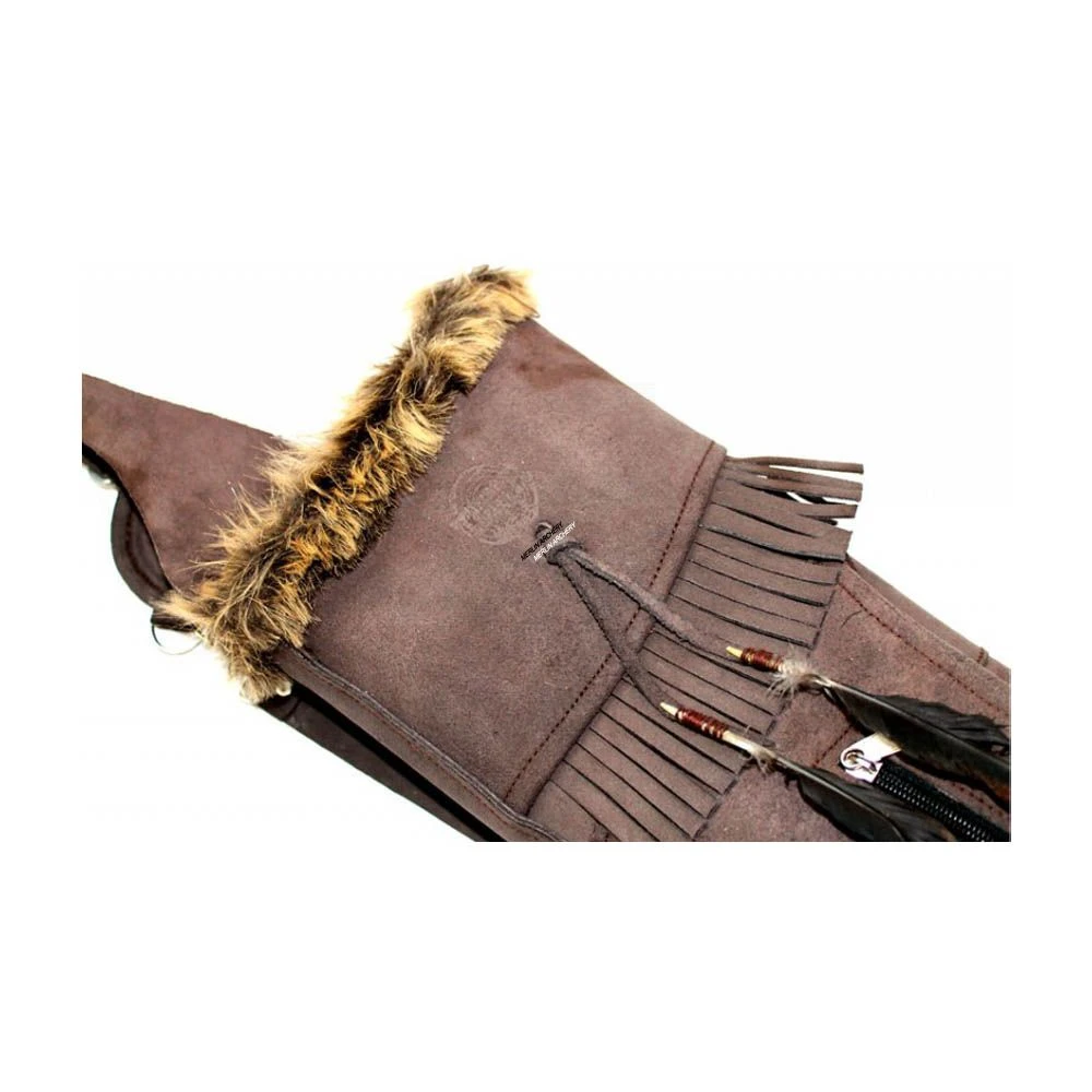 Timber Creek Leather Back Quiver Big Bear Deluxe 4 Timber Creek Leather Back Quiver Big Bear Deluxe - Image 2