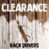 Clearance - Back Quivers -Famous Archery Shop back quivers clearance