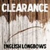 Clearance - English Longbows -Famous Archery Shop english longbow clearance