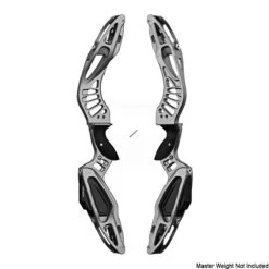 Mybo MYKAN 25" Barebow Riser -Famous Archery Shop grey combined mykan barebow